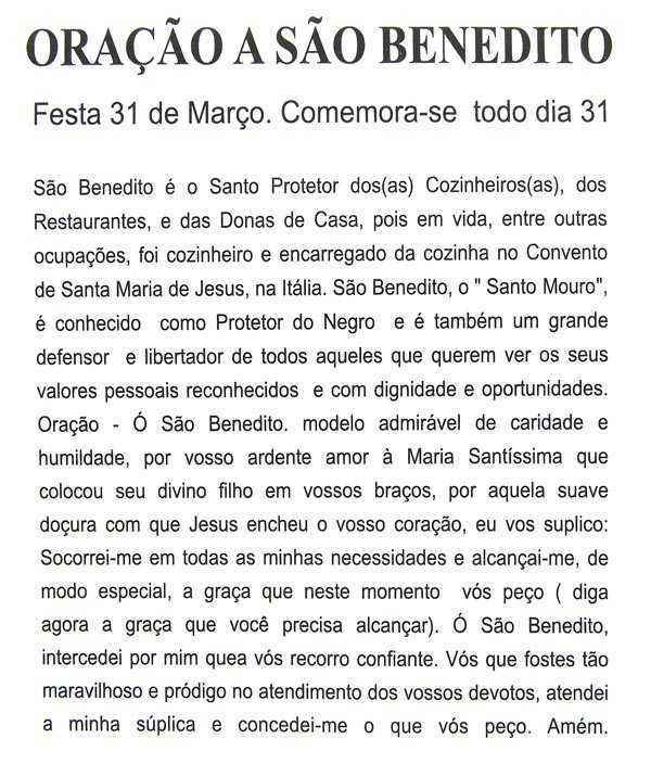 Escapulário São Benedito Escapulário São Benedito - Imagem 3
